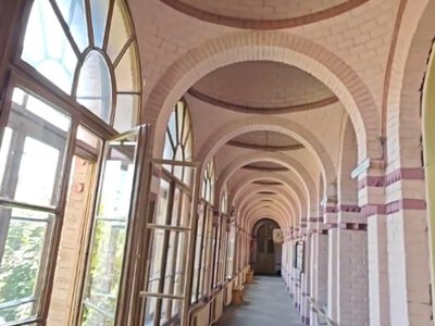Рожеві стіни корпусу геофаку ЧНУ: в університеті пояснили, звідки міг взятися такий колір