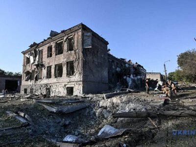 Російський удар зруйнував будівлю Запорізького центру стандартизації, метрології та сертифікації