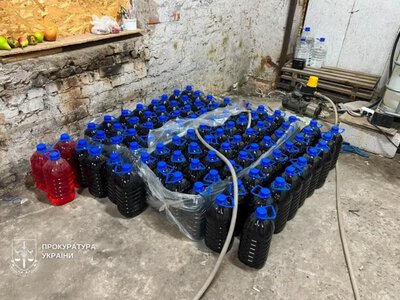 Під Києвом викрили підпільний цех алкоголю