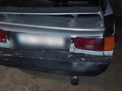 У Кременчуці нетверезий водій втік з місця ДТП
