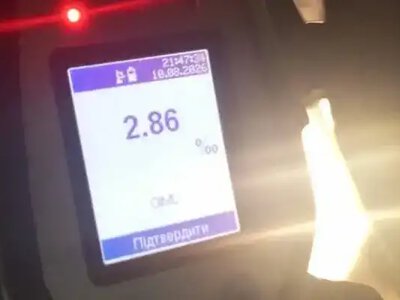 У Сарнах патрульні зупинили водія із майже 3 проміле алкоголю
