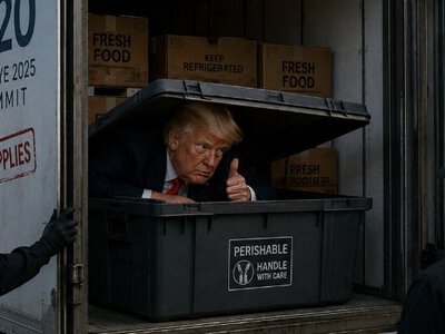 Вивезли у вантажівці з їжею: чому Трамп таємно покинув Туреччину після саміту НАТО