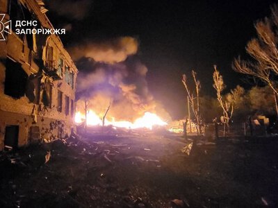 На Запоріжжя вночі одночасно летіли 10 балістичних ракет, 4 КАБи і дрони