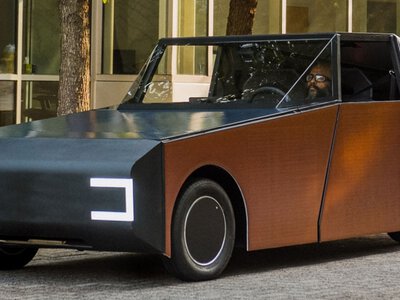 BMW і студенти створили автомобіль-коробку Luminetta на сонячних батареях