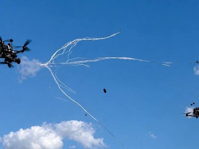 В Україні презентували дрон Spider із сіткометом, здатний повертатися після перехоплення (ВІДЕО)
