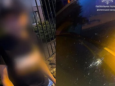 На Волині 8-річний хлопчик каменем розтрощив лобове скло автівки