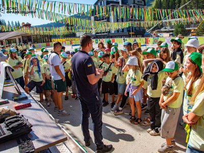 Рятувальники Прикарпаття провели для відпочиваючих дітей інтерактивні конкурси з безпеки життєдіяльності