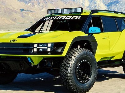 Звичайний Hyundai Santa Fe отримав вигляд бойового позашляховика для ралі