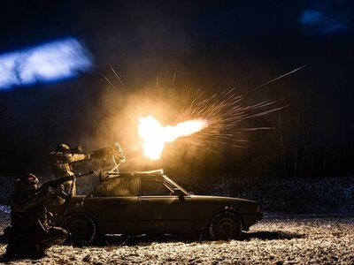 Сили ППО протягом ночі збили понад сотню російських дронів