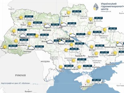 Прогноз погоди на 13 серпня 2026 р. в Україні: дощів не буде, вночі до 8-13°