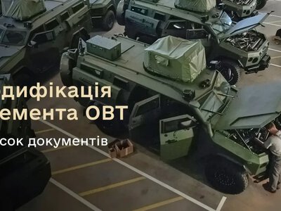 Допуск елемента озброєння до використання у ЗСУ: які документи мають підготувати виробники