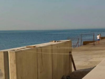 В одеській Аркадії капітально ремонтують глибоководний колектор і відновлюють набережну