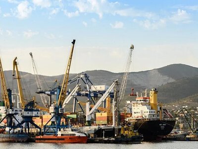 Удари дронів зупинили зернові термінали РФ