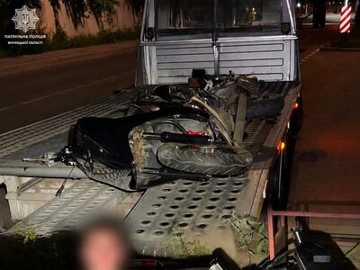 У Вінниці патрульні зупинили 17-річного водія скутера з ознаками сп’яніння
