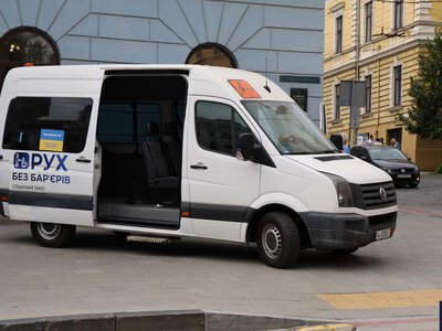 Чернівецький центр соціального обслуговування «Турбота» отримали спеціалізований Volkswagen Crafter