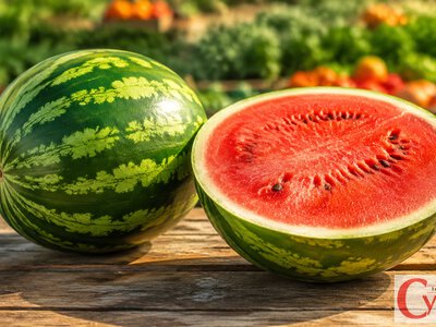 Як визначити стиглість кавуна за плямою, шкіркою та звуком