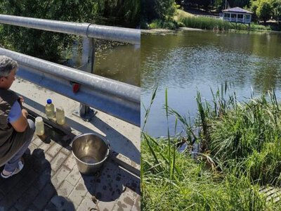 Екоінспекція перевіряє факт можливого забруднення річки Сапалаївка у Луцьку