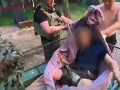 Пораненого мешканця Дружківки евакуювали до лікарні за допомогою наземного робота