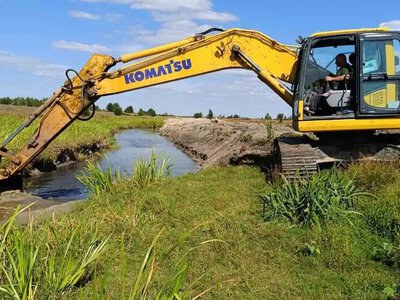 Русло річки Льва почали розчищати на Рівненщині