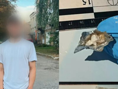 У Луцьку патрульні виявили у 22-річного чоловіка речовини, схожі на наркотики