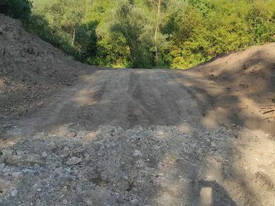 Поліція розпочала два кримінальні провадження через засипання річки Золота Липа