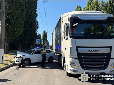 У Кременчуці в ДТП постраждав водій: поліція встановлює обставини