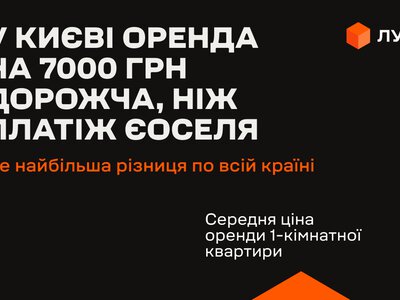 У 15 містах України оренда однушки дорожча за платіж за єОселею