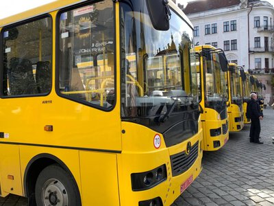 На Буковині придбають 19 шкільних автобусів із 20 раніше запланованих