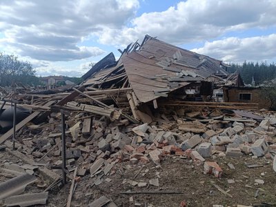 Удар КАБами по Ізюму 13 серпня: постраждали троє людей, пошкоджено понад 20 будинків