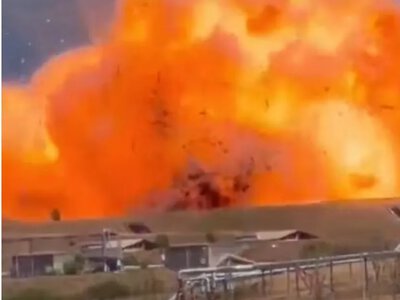 Відео: на заводі боєприпасів під Римом сталися пожежа та вибух