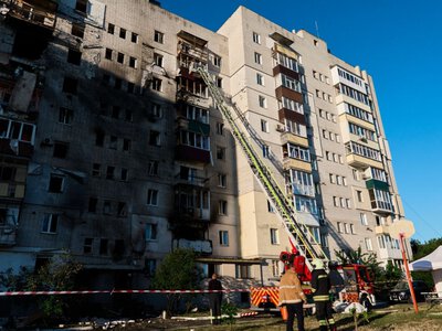 У Смілі БпЛА зі шрапнеллю влучив у багатоповерхівку: є потерпілі (ФОТО)