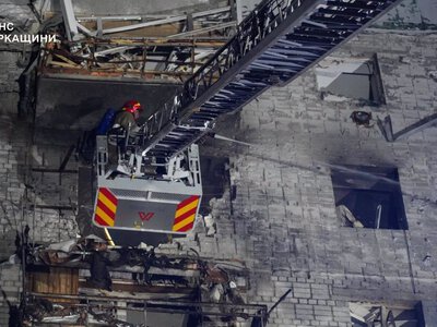 Росіяни атакували дроном дев’ятиповерхівку в Смілі на Черкащині, є постраждалі