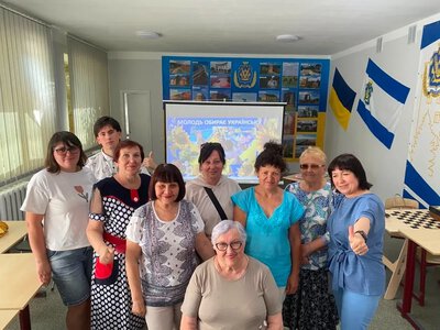 Переселенці з Херсонщини у Житомирі змагались у мовному інтенсиві