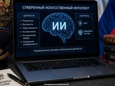 ЦПД: у Росії хочуть створити “суверенний” штучний інтелект з “правильними цінностями”