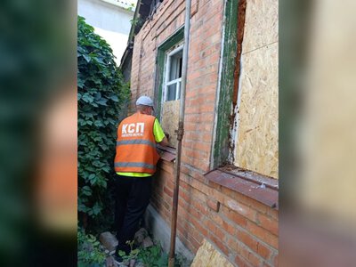 Скільки вибитих вікон закрили в Харкові за тиждень (фото)