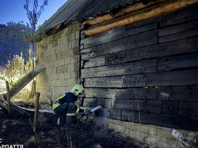 Через спалювання сухостою на Ужгородщині загорівся житловий будинок (ФОТО)