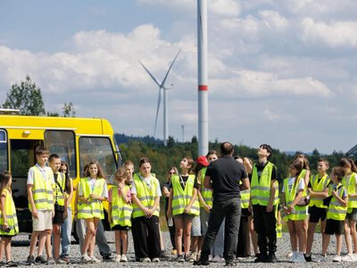 На Закарпатті започатковують освітні екскурсії для школярів на вітропарку