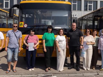 Учнів громади возитимуть на новому автобусі