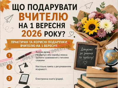Букет зів’яне за кілька днів: що краще подарувати вчителю на 1 вересня