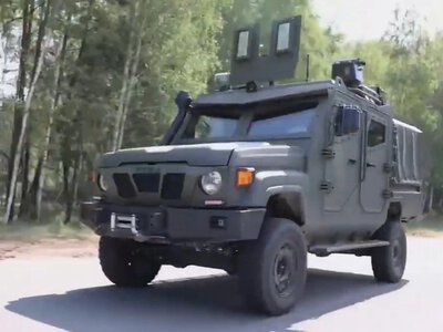 Нацгвардія отримала бронеавтомобілі Tisa для хімічної та радіаційної розвідки (ВІДЕО)