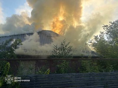 Чотири пожежі за добу у Слов'янську: вогонь охопив складські приміщення підприємств