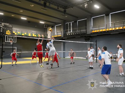 Волейбольний турнір поліцейських у Тернополі