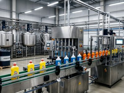 Під Києвом продають обладнання та виробничий комплекс для косметики і побутової хімії