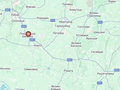 На Полтавщині зафіксували землетрус