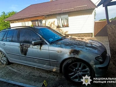 Житель Костопільщини підпалив авто сусіда (ФОТО)