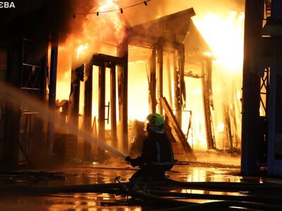 росіяни атакували ринок у Києві та промислові об'єкти в Кривому Розі — є загиблий та постраждалі