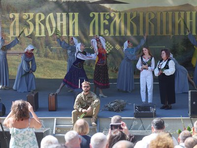 Богдан Бутковський відвідав фестиваль «Дзвони Лемківщини»