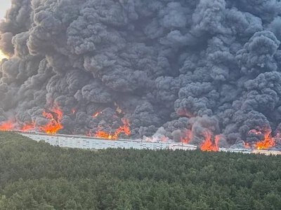 600 дронів летіли у бік Московського регіону: у Підмосков’ї спалахнули великі пожежі