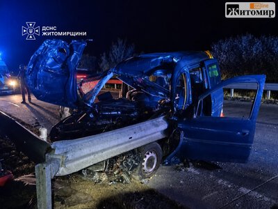 Нічна ДТП на М-07 біля Малої Зубівщини забрала два життя