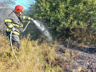 Упродовж минулої доби підрозділи ДСНС 13 разів виїжджали на гасіння пожеж сухої рослинності